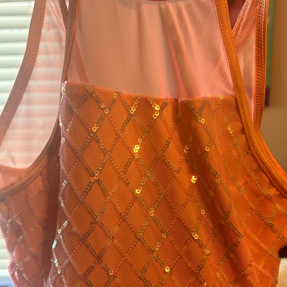 Pink Dance Tutu Costume Child 7-8 Size Ic Weissman (Worn once time) - Picture 5 of 6